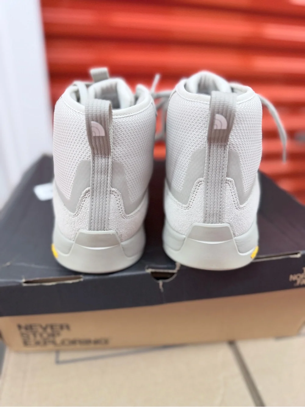 The North Face Stone Gray Waterproof High-Top Hiking  display picture 3